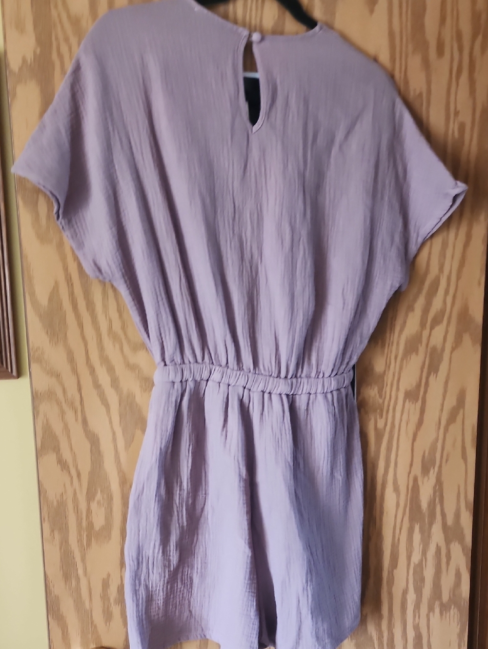 Bluivy Lavender Muslin Romper
